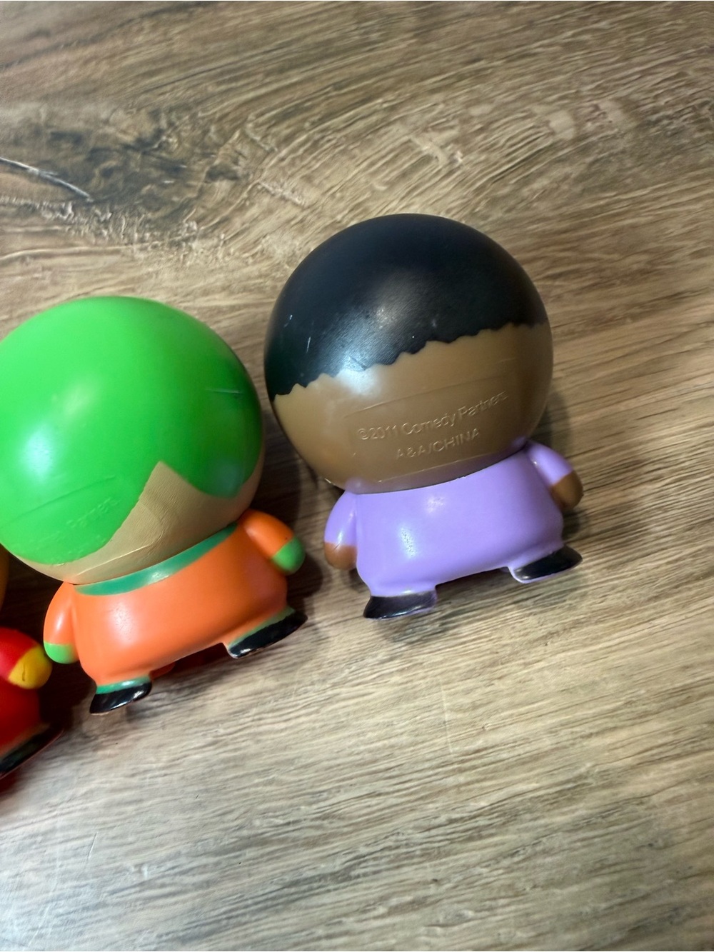2011 South Park Mini Figure Lot Stan Cartman Kyle Token 4PC - Picture 6 of 6